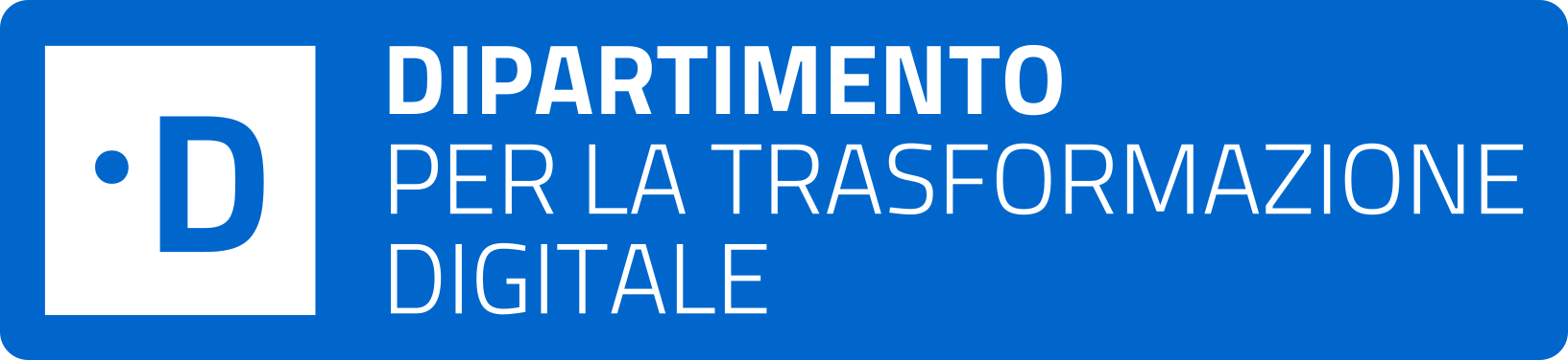 Logo del Dipartimento per la Trasformazione Digitale